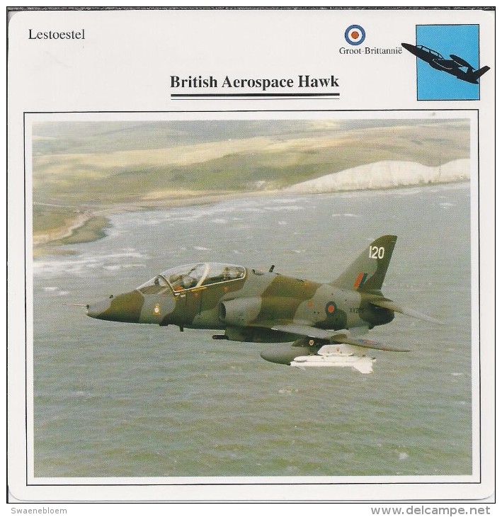 Vliegtuigen.- Lesvliegtuig. Lestoestel. British Aerospace Hawk - 2 Scans - Andere & Zonder Classificatie