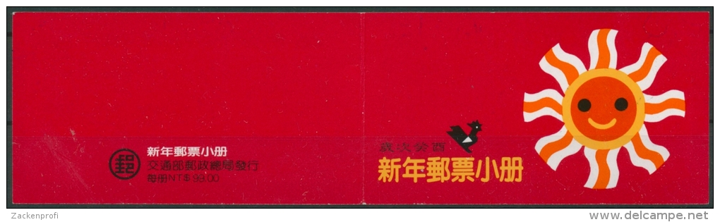 Taiwan 1992 Jahr Des Hahnes MH 2091/92 C Postfrisch (D70748) - Carnets