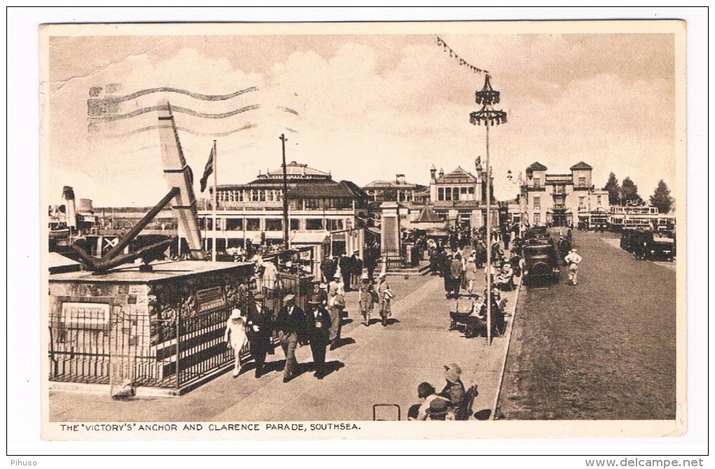 UK2503     SOUTHSEA : The Victoria Anchor And Clarence Parade - Portsmouth