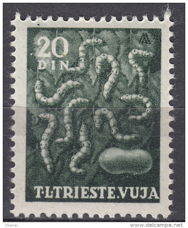 Italy Yugoslavia Trieste Zone B, Animals 1950 Mi#43, Sassone#30 Mint Hinged - Ongebruikt