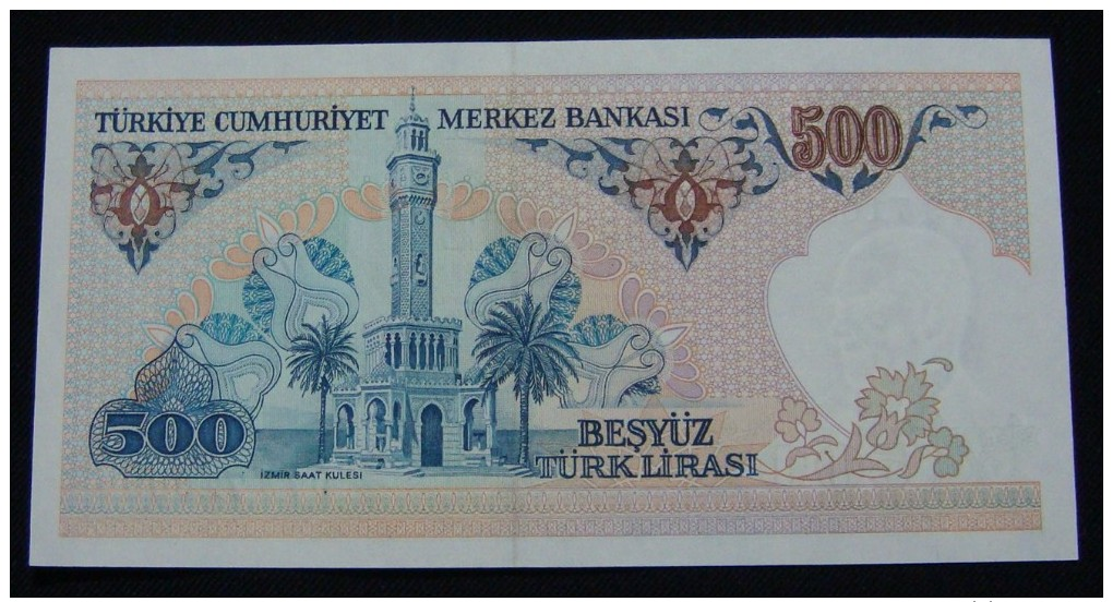 TURKEY 500 LIRA 1984, UNC. PICK-195 - Turkey