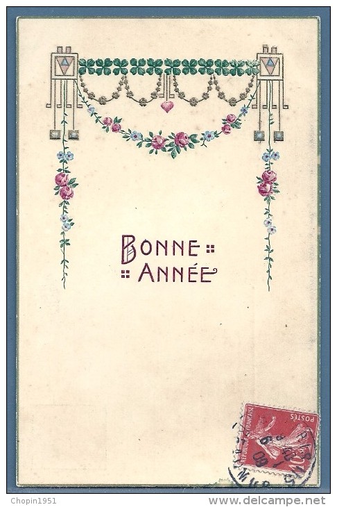 CPA - BONNE ANNEE - Nouvel An