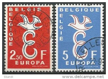 BELGIEN 1958 Mi-Nr. 1117/18 O Used - CEPT - 1958