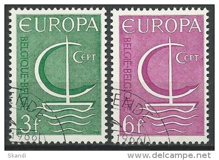 BELGIEN 1966 Mi-Nr. 1446/47 O Used - CEPT - 1966