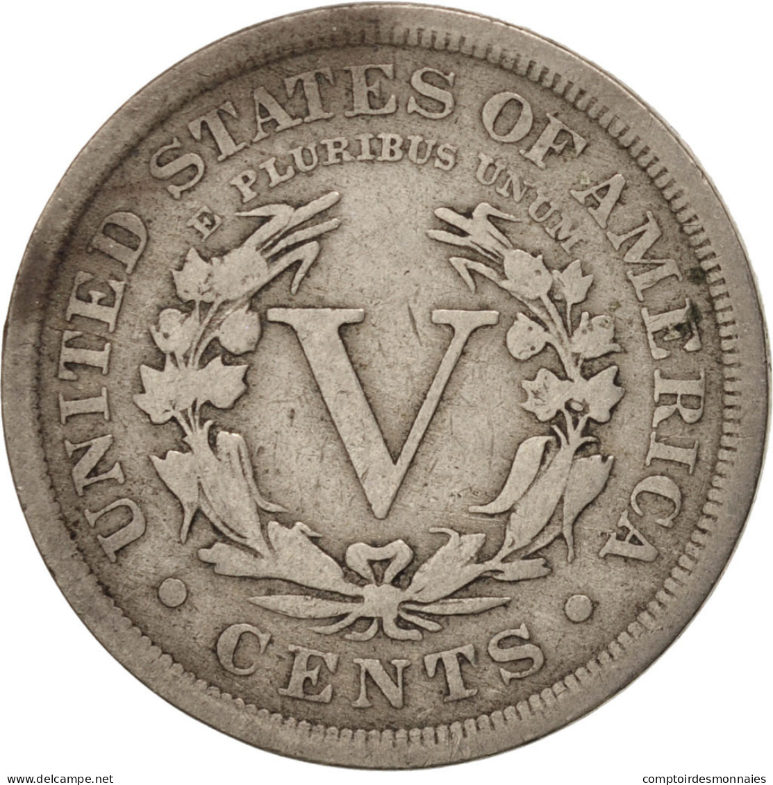 Monnaie, États-Unis, Liberty Nickel, 5 Cents, 1903, U.S. Mint, Philadelphie - 1883-1913: Liberty