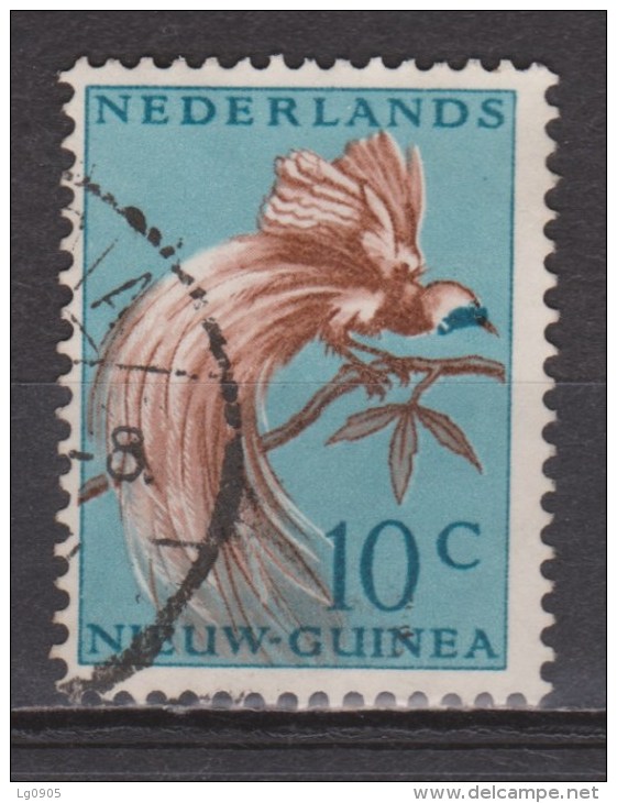 Nederlands Nieuw Guinea 27 Used ; Paradise Bird 1954 ; NOW ALL STAMPS OF NETHERLANDS NEW GUINEA - Nueva Guinea Holandesa