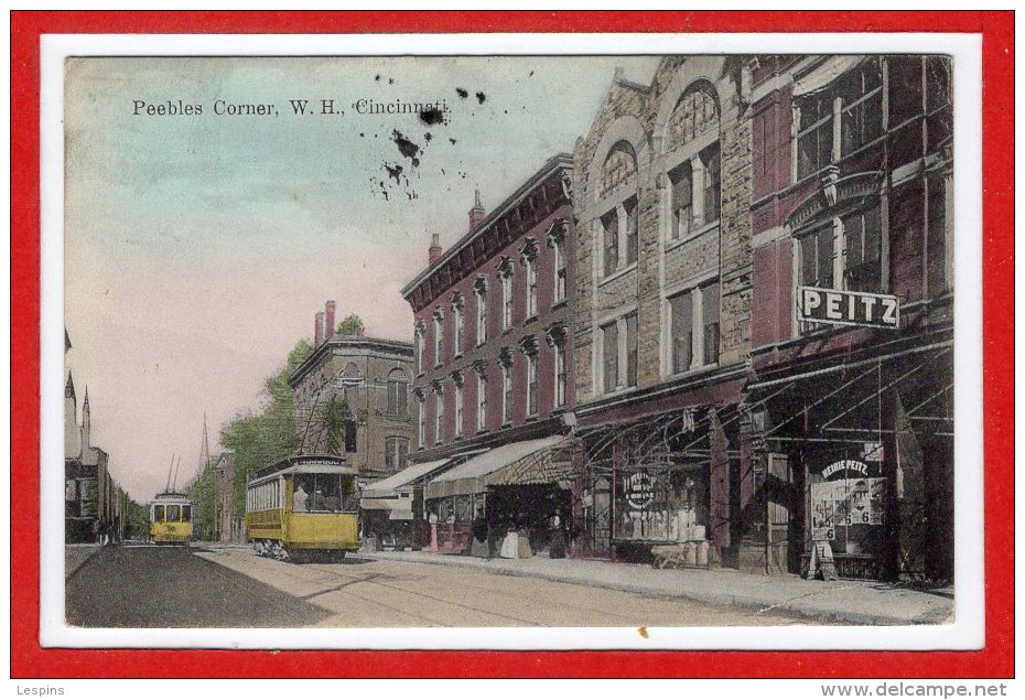 Amerique - ETATS UNIS  -- CINCINNATI - Peebles Corner W. H. - Cincinnati