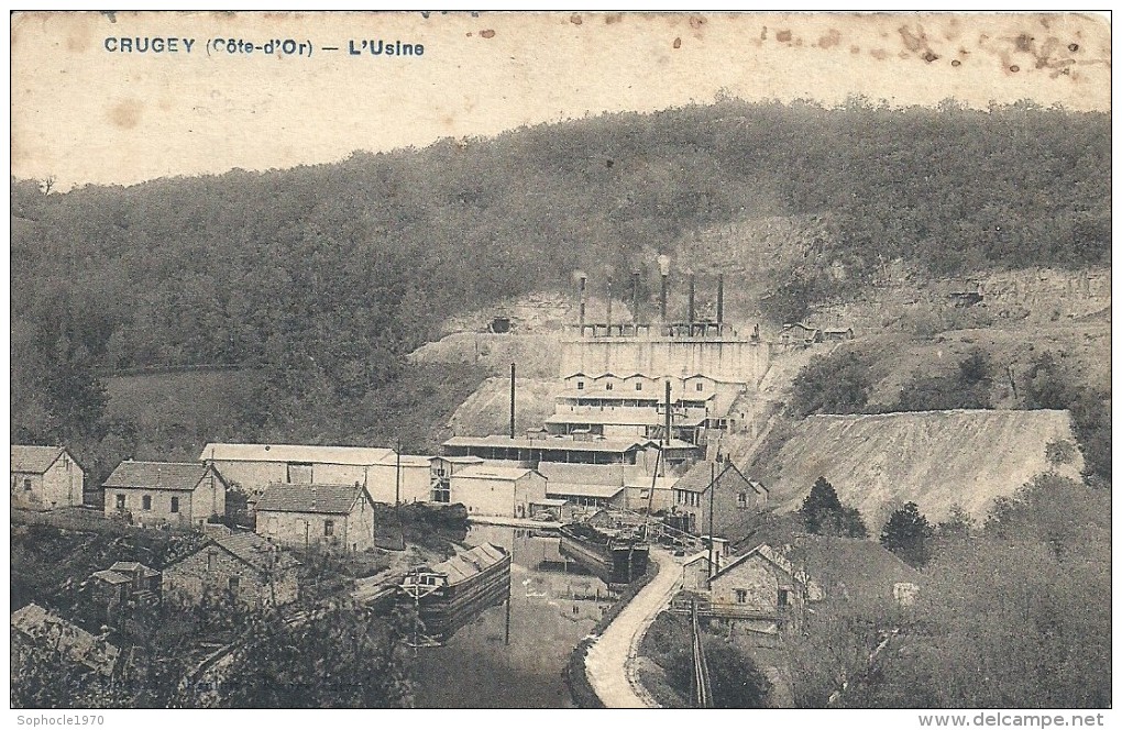 BOURGOGNE - 21 - COTE D'OR - CRUGEY - L'Usine - Taches - Autres & Non Classés