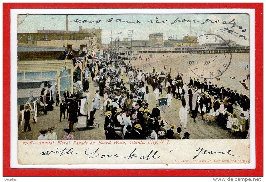 Amerique - ETATS UNIS - --  Atlantic City --  Annual Floral Parade On Board Walk - Atlantic City