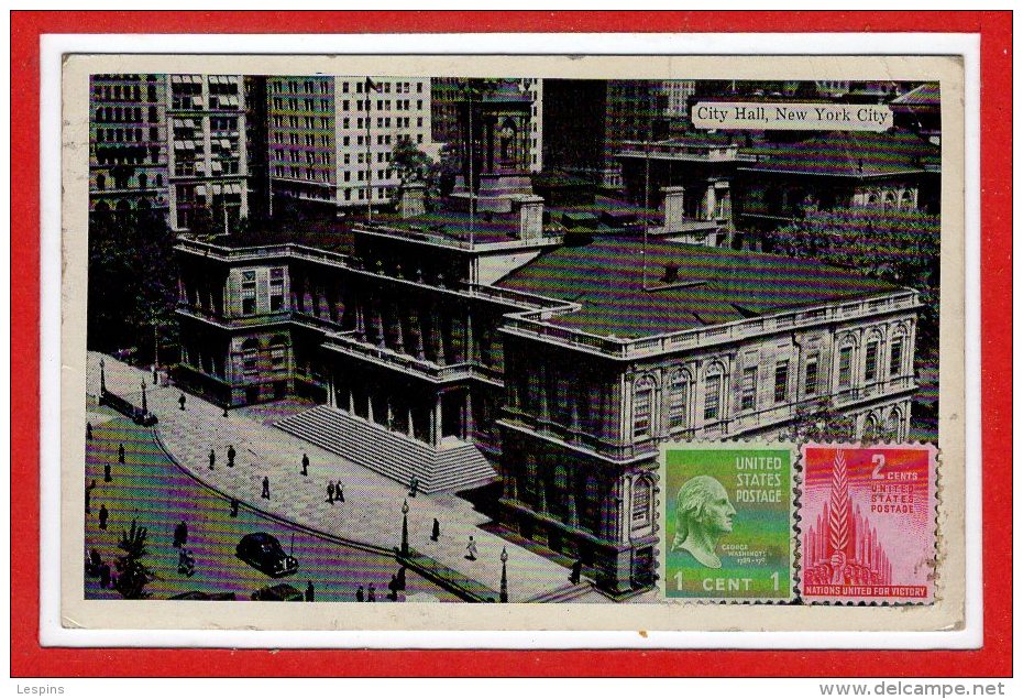 Amerique - ETATS UNIS - NEW YORK -- City Hall - Other & Unclassified