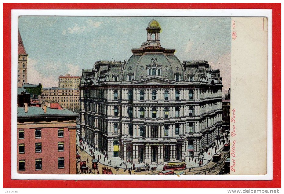 Amerique - ETATS UNIS - NEW YORK - Post Office - Other & Unclassified