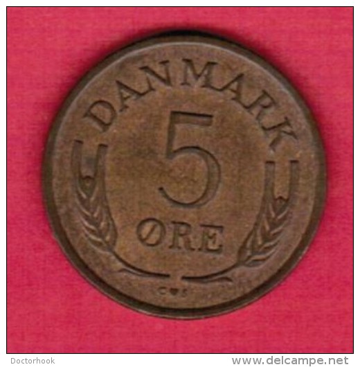 DENMARK  5 ORE 1963 (KM # 848.1) - Dänemark