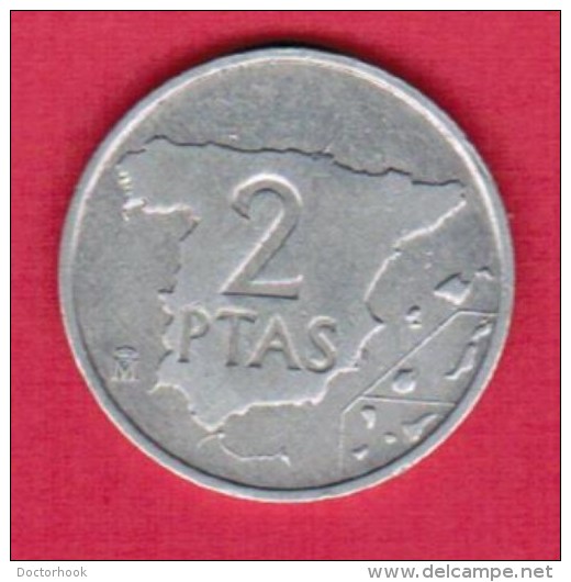 SPAIN  2 PESETAS 1982 (KM # 822) - 2 Pesetas