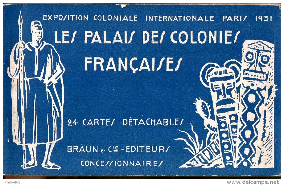 Carnet Complet De 24 Cartes De L'Exposition Internationale De Paris 1931. Braun Et Cie. Editeurs. - Autres & Non Classés