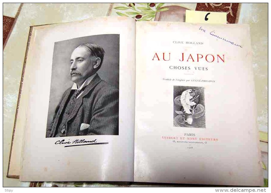 B01-6- Au Japon, Choses Vues, Lugné-philipon, Clive Holland, 1908, 198 Pages. - Autres & Non Classés