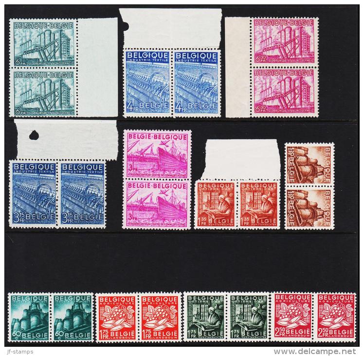 1948-1949. EXPORT. Complete Set With 12 Stamps. PAIR.  (Michel: 804-815) - JF193058 - Ungebraucht