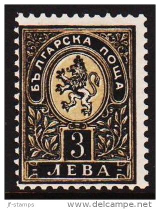 1896. 3 LEW. (Michel: 45) - JF193088 - Unused Stamps