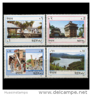 NEPAL 1996 - Scott# 593-6 Tourism Set Of 4 MNH - Nepal