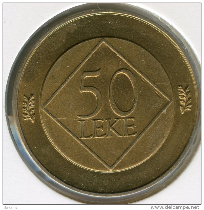 Albanie Albania 50 Leke 2003 Jeronim De Rada UNC KM 89 - Albanie