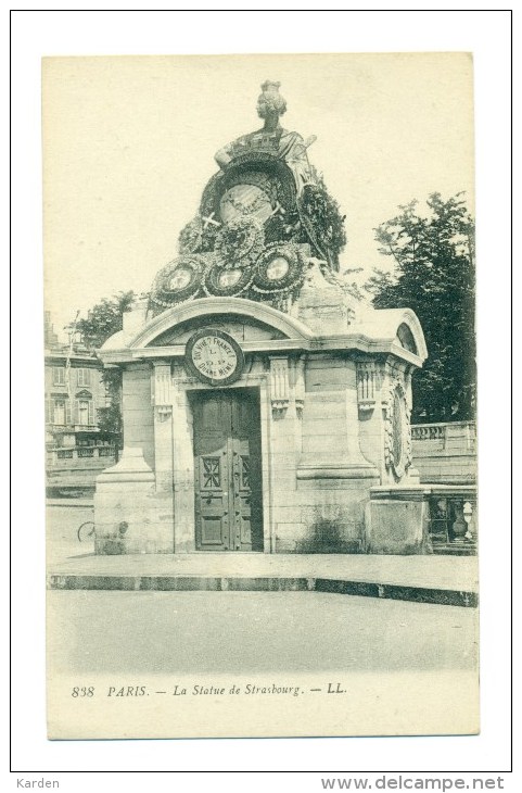 Frankrijk  - Paris -  Statue De Strasbourg - Estatuas