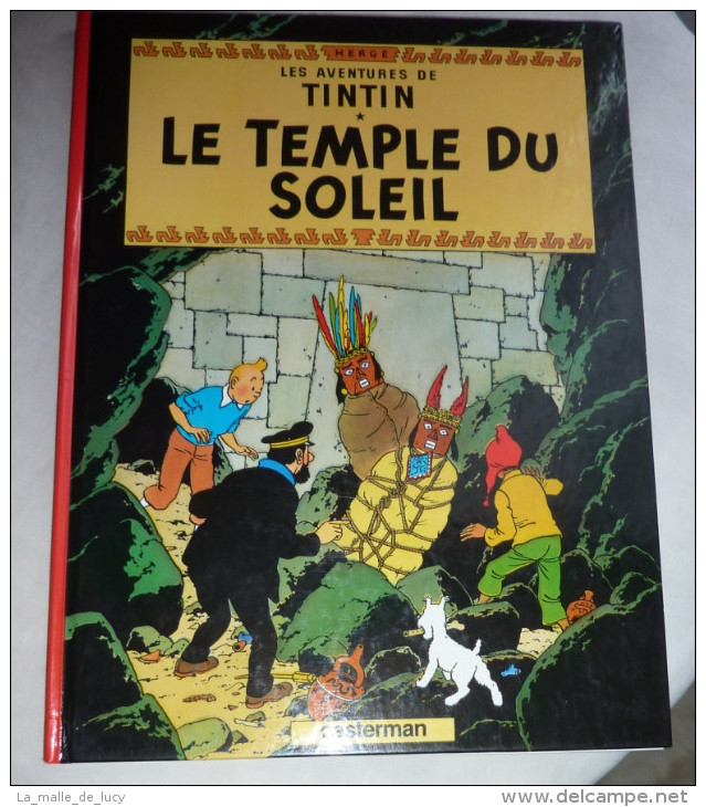 BD TINTIN Le Temple Du Soleil Casterman 1967 - Hergé