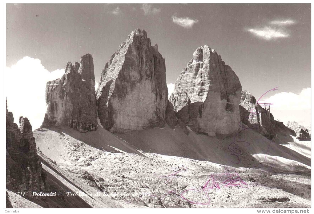 TRE CIME DI LAVAREDO - Escalada