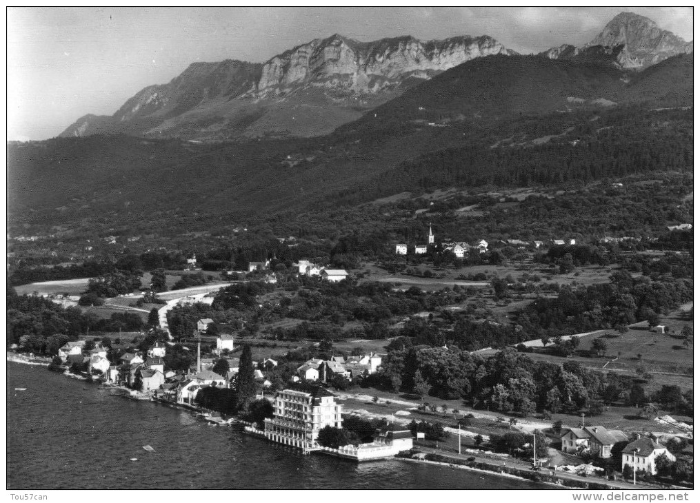 MAXILLY SUR LEMAN - HAUTE-SAVOIE   (74)  -  PEU COURANTE CPSM DENTELEE. - Autres & Non Classés