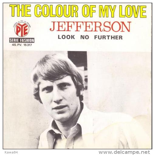 SP 45 RPM (7")  Jefferson  "  The Colour Of My Love  " - Other - English Music