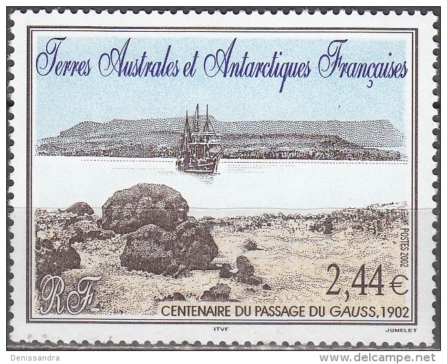 TAAF 2002 Yvert 334 Neuf ** Cote (2015) 9.50 Euro Centenaire De L´expédition De Gauss - Unused Stamps