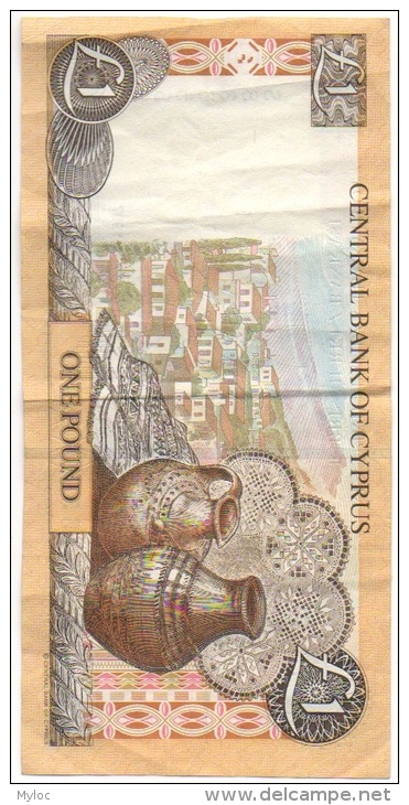 Billet De Banque. Chypre/Cyprus. 1 Pound. 1.10.1997. - Chypre