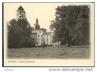 VERLAINE "Le Château D´OUDOUMONT" Phot.  J.G. Hansoul & J. HUSSON (non Daté) - Verlaine