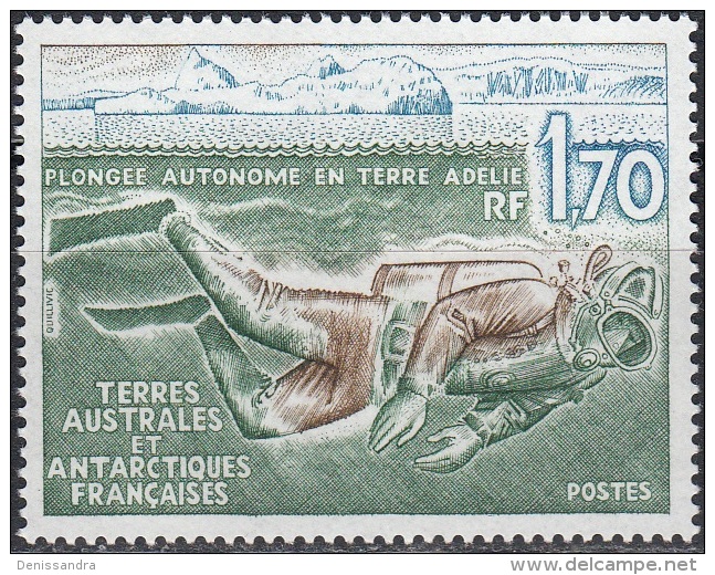 TAAF 1989 Yvert 146 Neuf ** Cote (2015) 1.10 Euro Plongeur Sous Les Glaces - Neufs