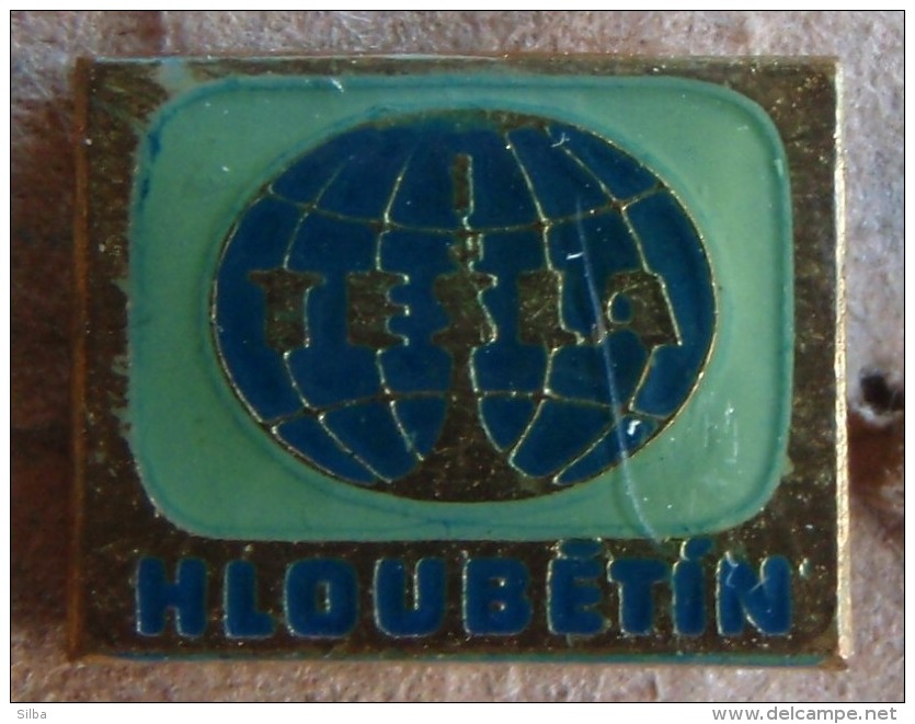 Nikola TESLA Company Czechoslovakia Electronic Industry Hloubetin Pin Badge - Trademarks