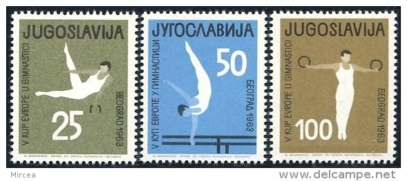 B1739 - Yougoslavie 1963 - Yv.no.946-8 Neufs** - Neufs