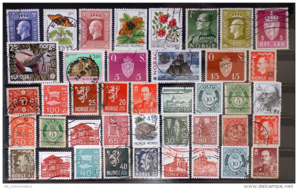 Norway-Lot Stamps (ST718) - Collections