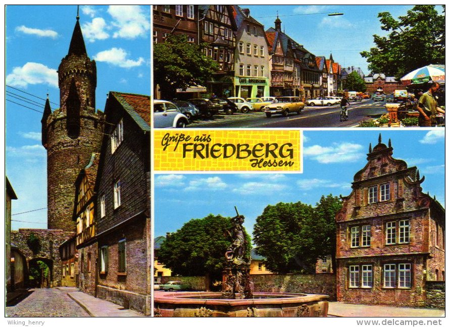 Friedberg - Mehrbildkarte 1 - Friedberg