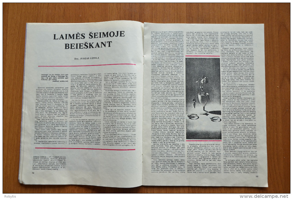 Lithuania Litauen  Magazine Science and Life 1990 nr. 4 Andrei Sakharov