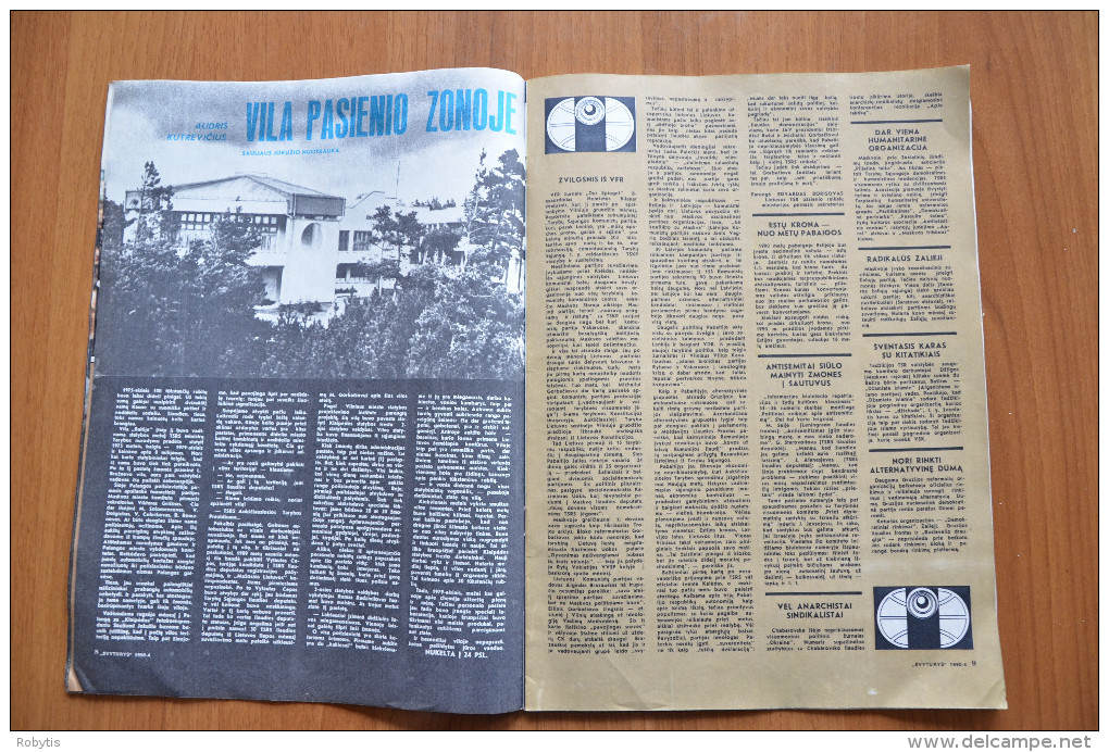 Lithuania Litauen  Magazine Svyturys ( Shvyturys ) 1990 Nr.4 Mikhail Gorbachev - Zeitungen & Zeitschriften