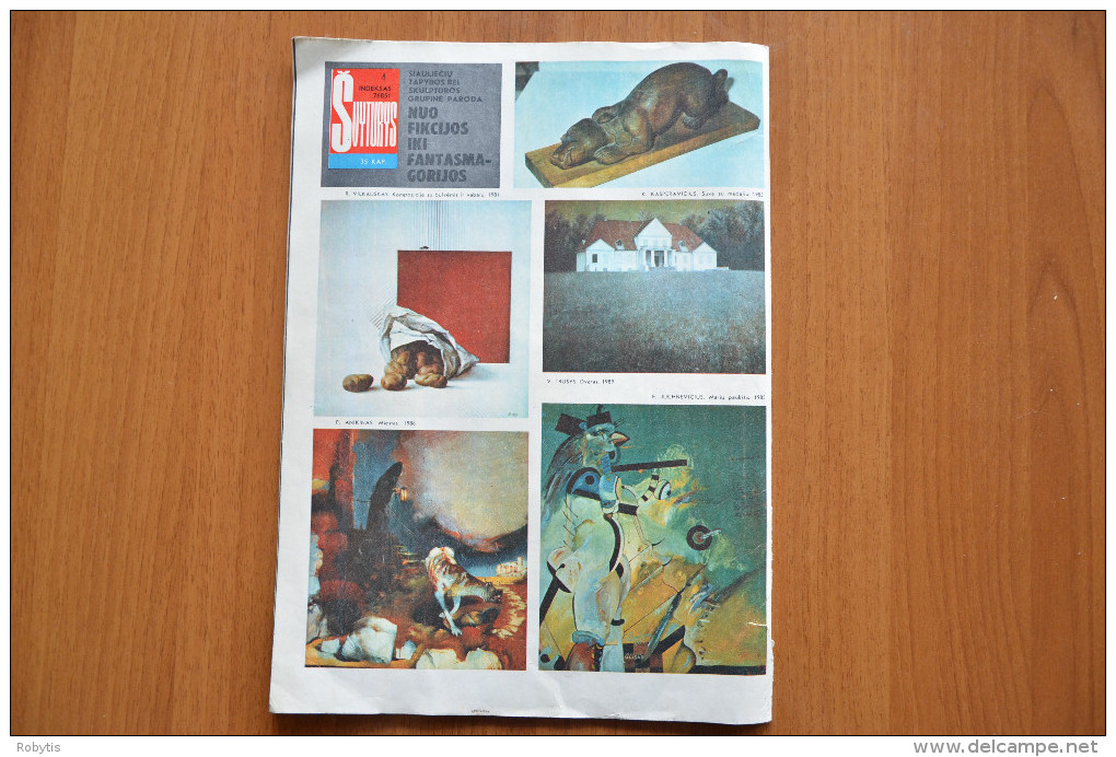 Lithuania Litauen  Magazine Svyturys ( Shvyturys ) 1990 nr.4 Mikhail Gorbachev