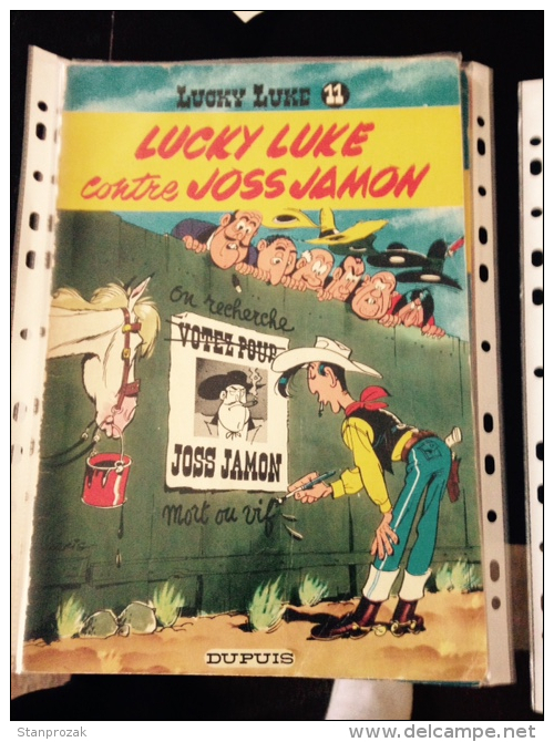 Lucky Luke Joss Jamon  Réed Dos Jaune - Lucky Luke