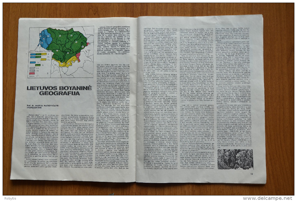 Lithuania Litauen Magazine Science and Life 1989 nr.6