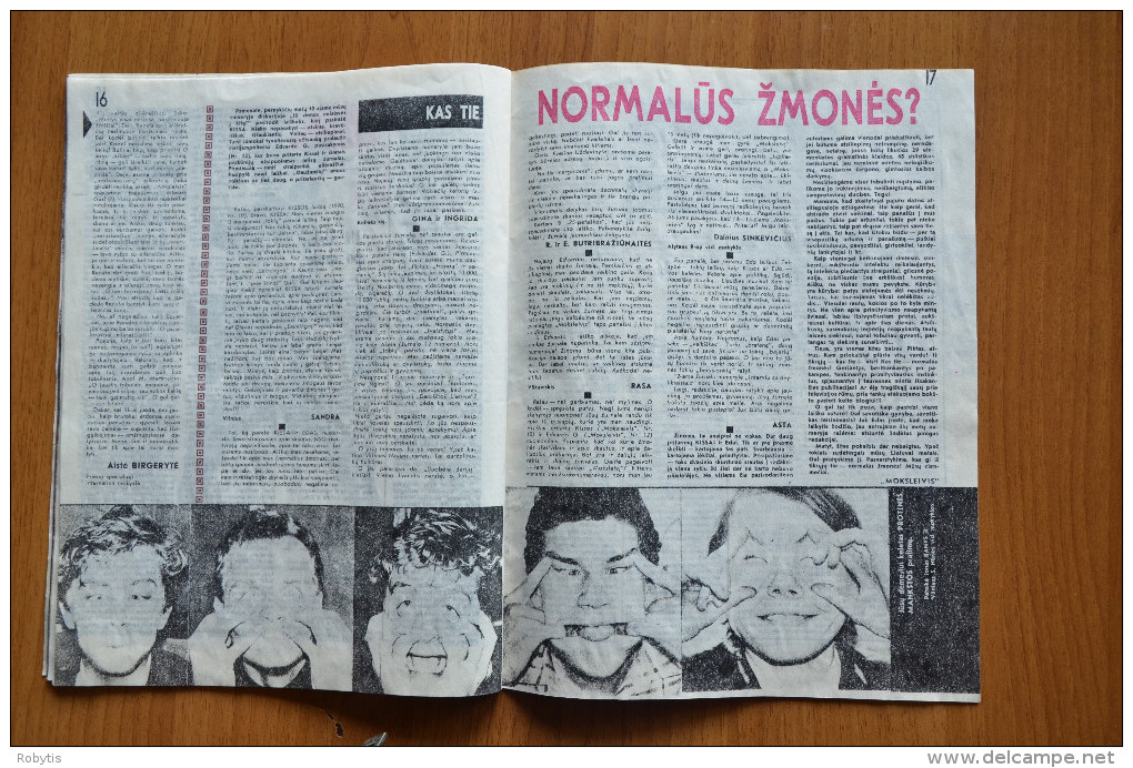Lithuania Litauen Magazine Students 1991 Nr.3 - Revues & Journaux