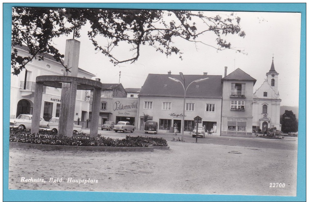 Rechnitz, Bgld. Hauptplatz. 1964 - Sonstige & Ohne Zuordnung