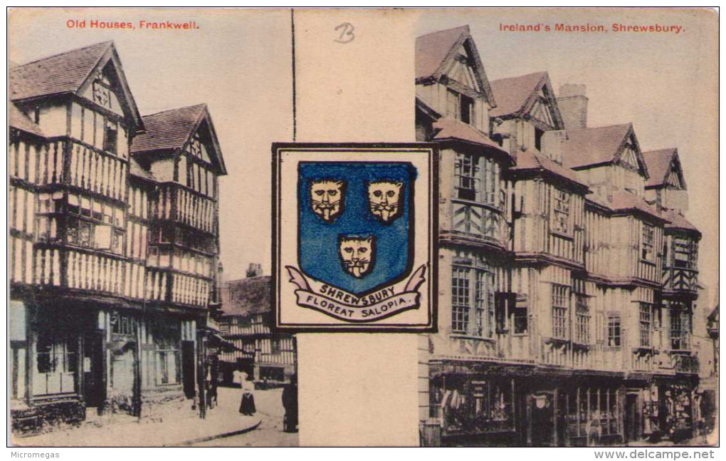Old Houses, Frankwell - Shropshire