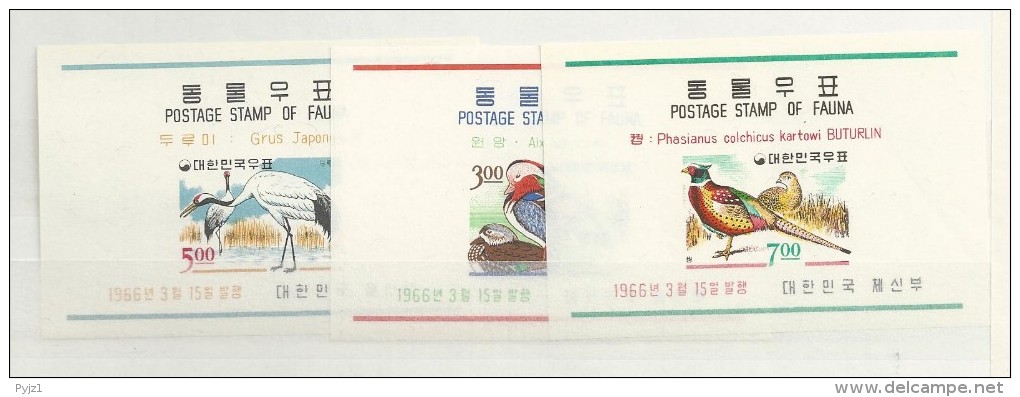 1966 MNH South Korea, Postfris** - Corée Du Sud