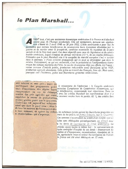 rapports france-etats-unis-1950-le rhone.genissiat.lyon.donzere.camargue.berre.foire de marseille-n° 42