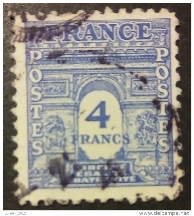 FRANCIA 1944 - 627 - Oblitérés