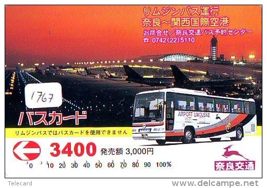 Télécarte Japon * BUS * Japan Phonecard * Auto * Car (1767) Voitures * Telefonkarte * - Cars