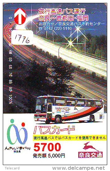 Télécarte Japon * BUS * Japan Phonecard * Auto * Car (1776) Voitures * Telefonkarte * - Cars