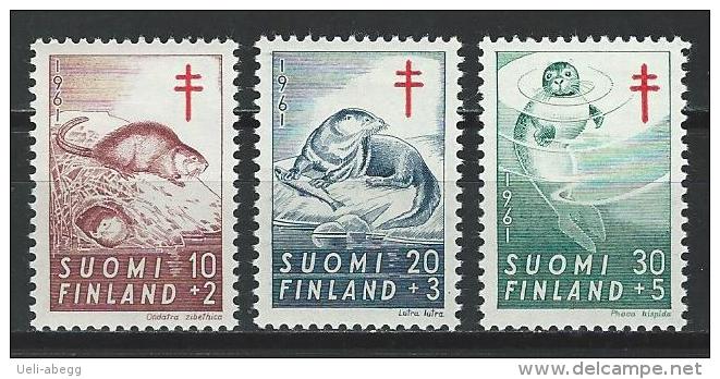 Finnland 1961, Mi 536-38 * MH - Other & Unclassified